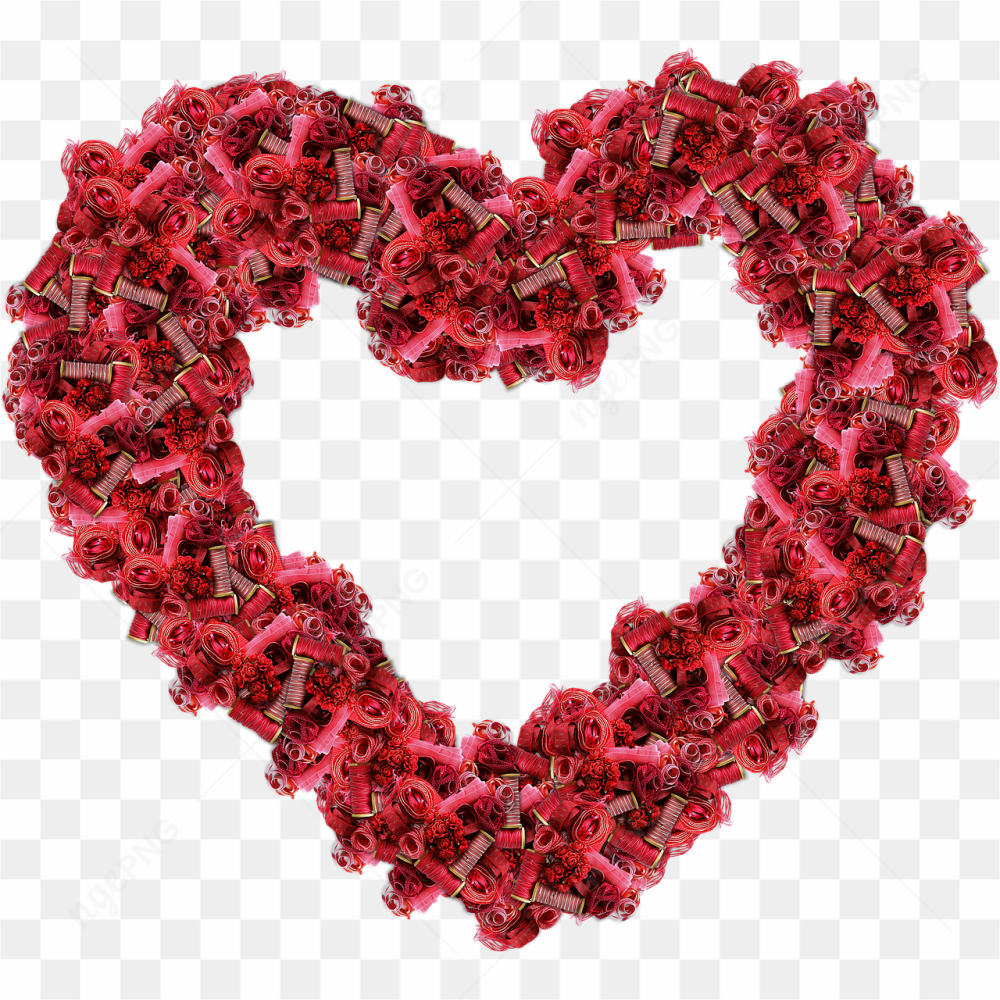 Flower heart pic