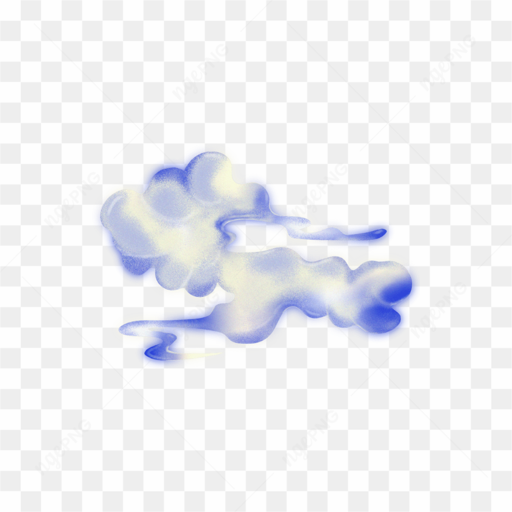 Awan biru cantik