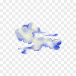 Awan biru cantik