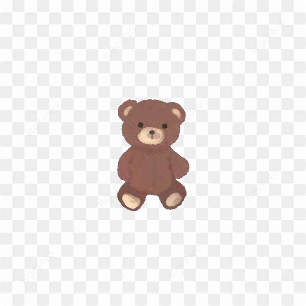 Cute bear sticker
