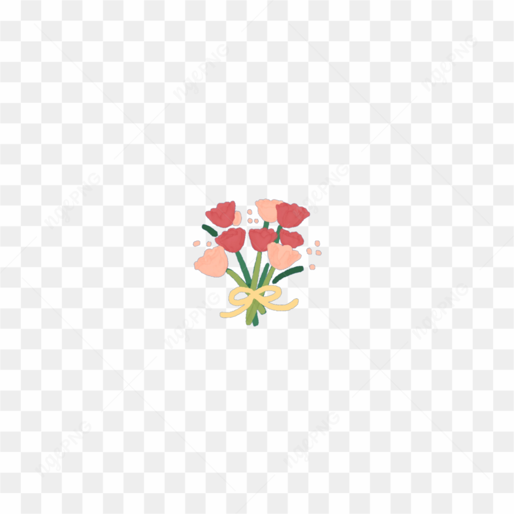 Bouquet of flowers sticker
