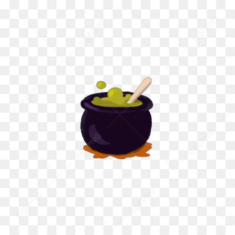 Witch\'s cauldron sticker