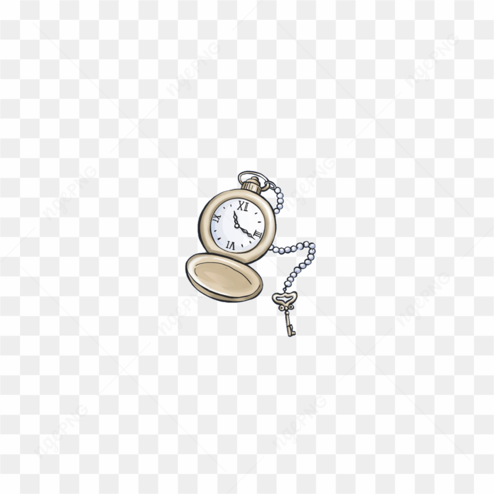 Pocket watch sticker