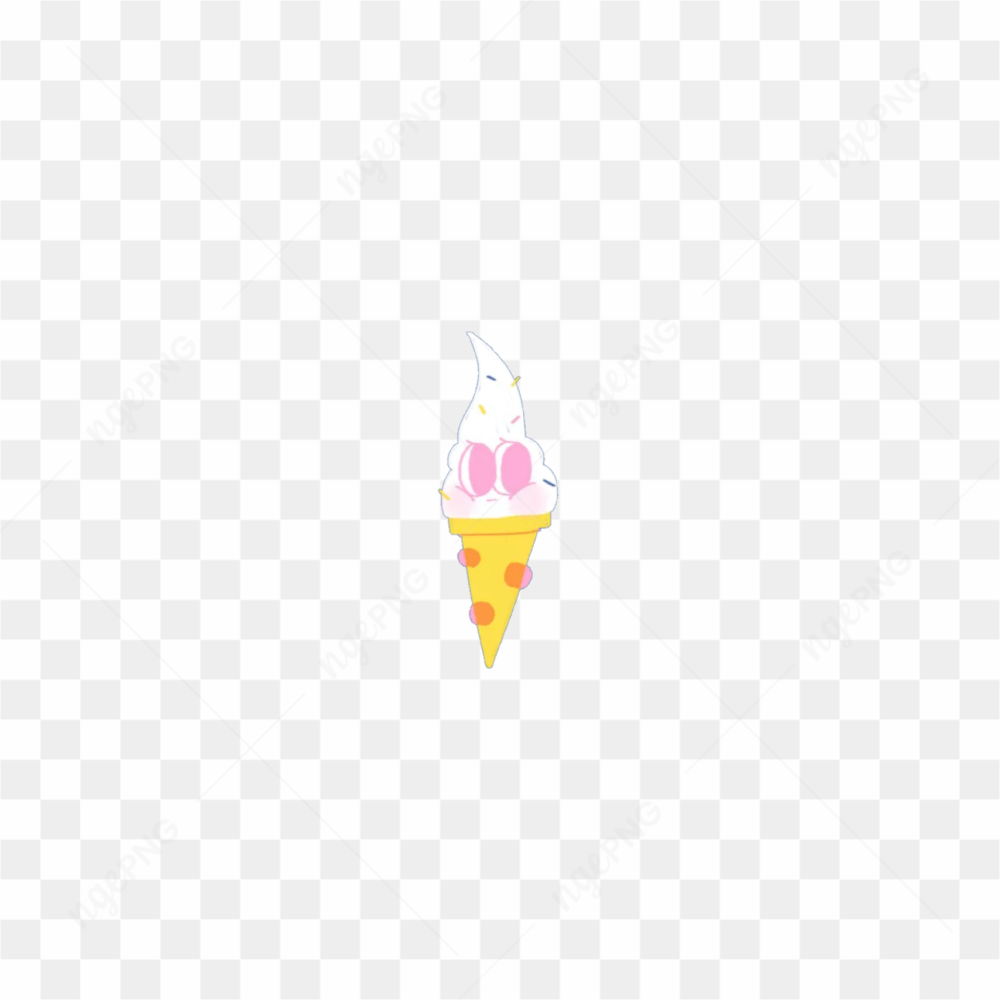 Sweet ice cream sticker