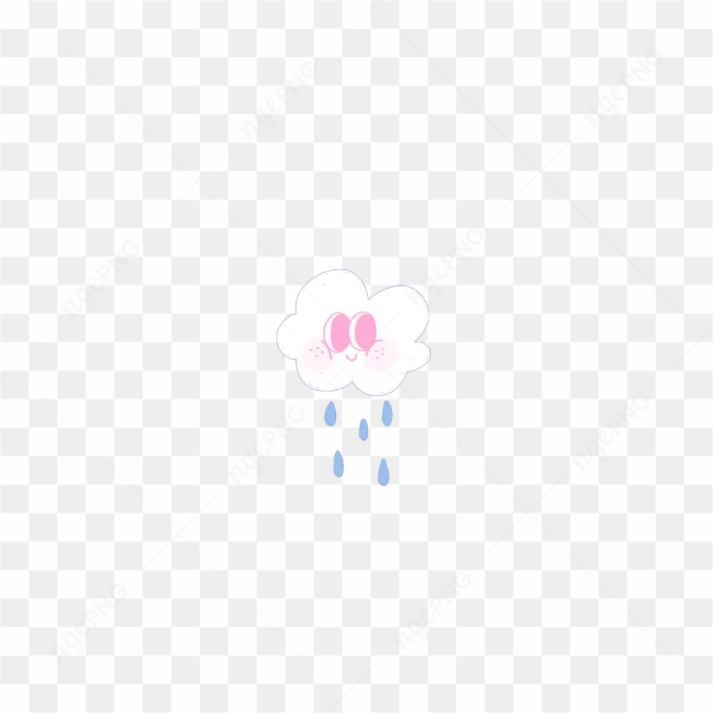 Very cute cloud sticker