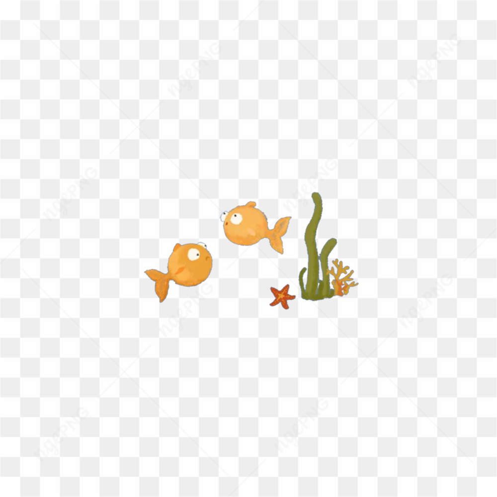 Fish in the sea sticker