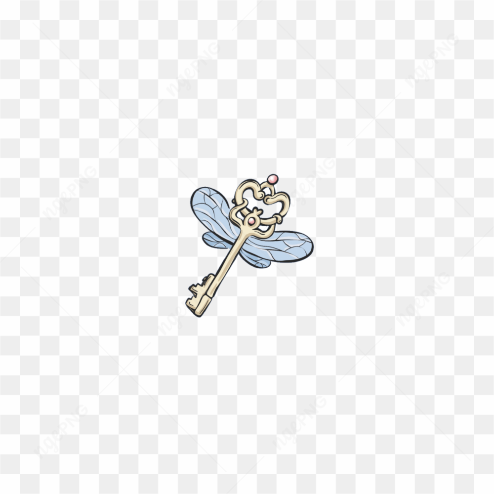 Beautiful key sticker
