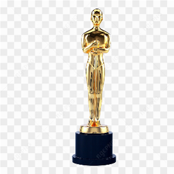La statuette dore de l\'Oscar