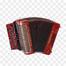 Accordon Hohner Corona II Xtreme Rouge