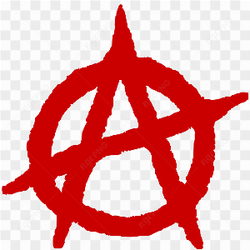 Symbole de l\'anarchie rouge