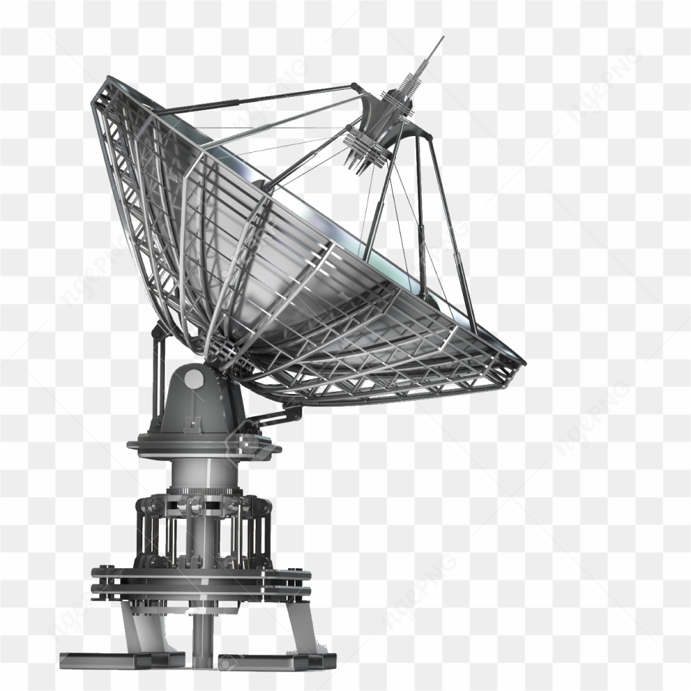  Antenne parabolique blanche