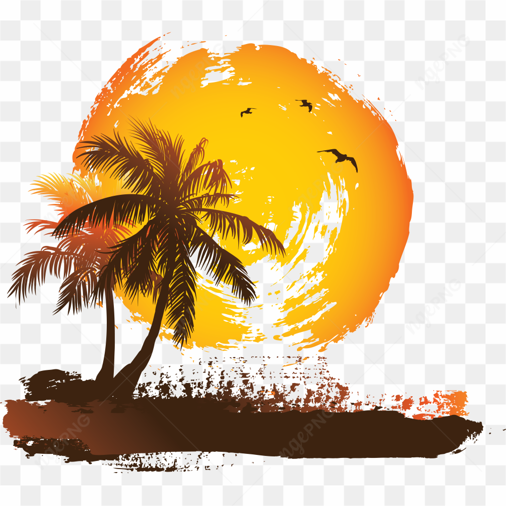Tropical Sun set