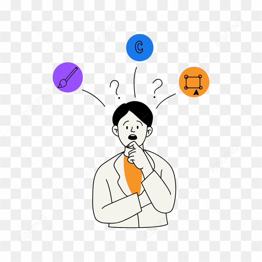 Man in thinking
