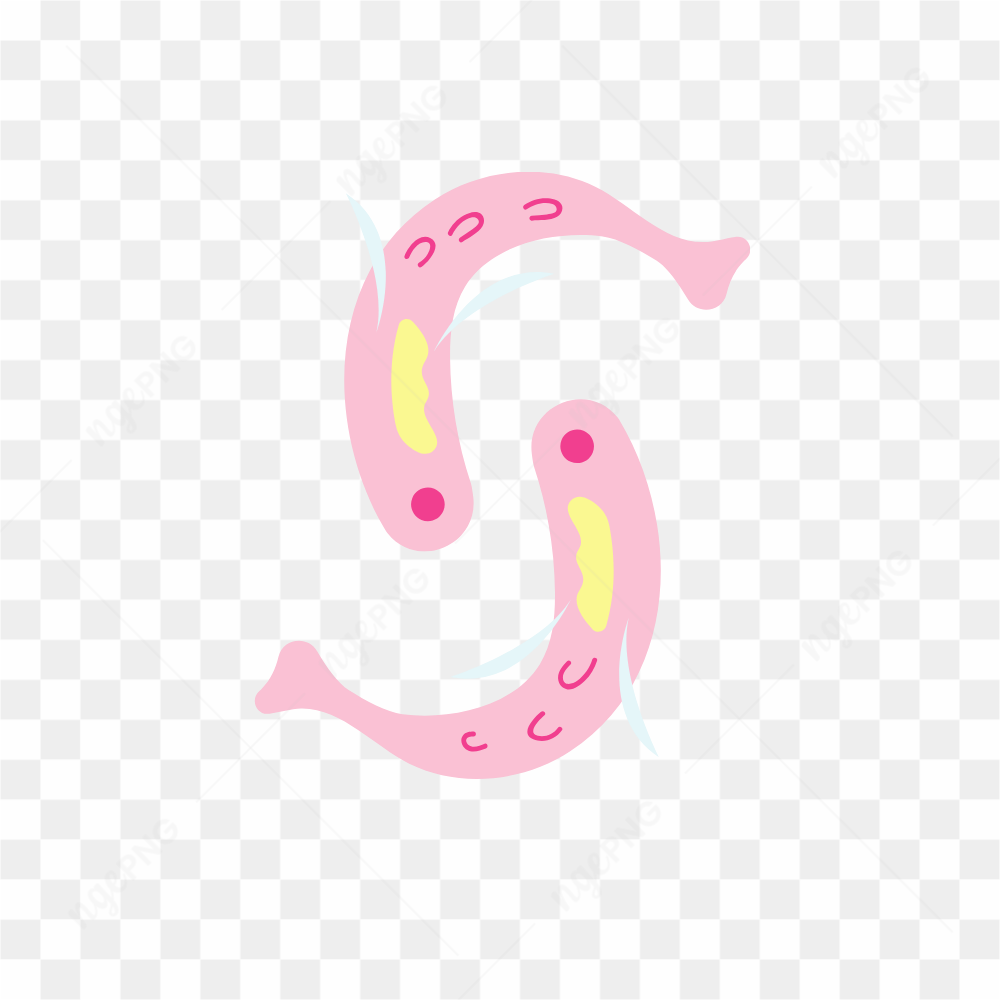 Pink two fishes