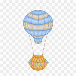 Air balloon in sky
