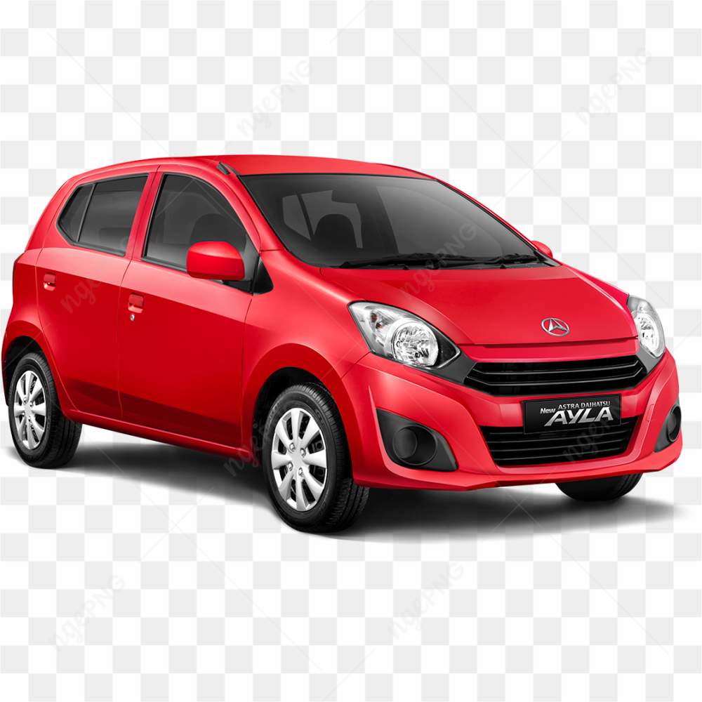MOBIL AYLA MERAH