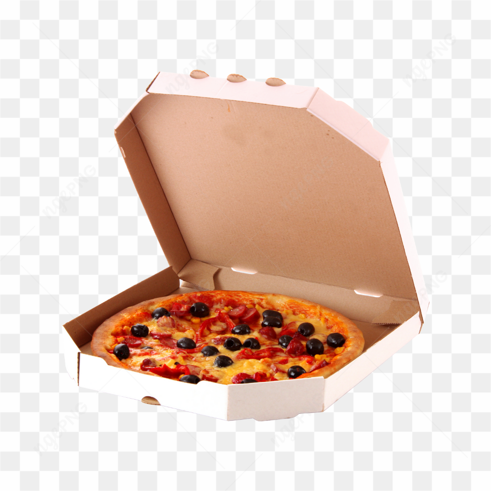 Pizza in a box photo