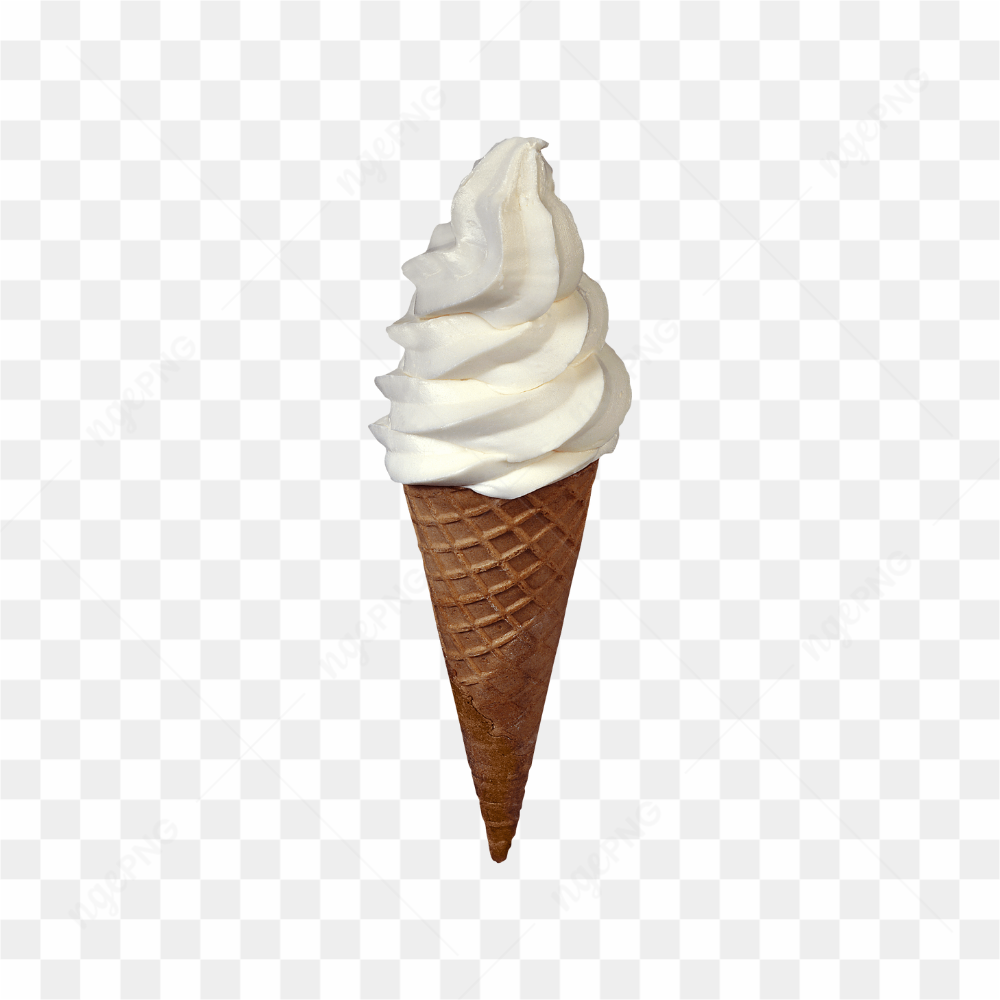 Delicious vanilla ice cream