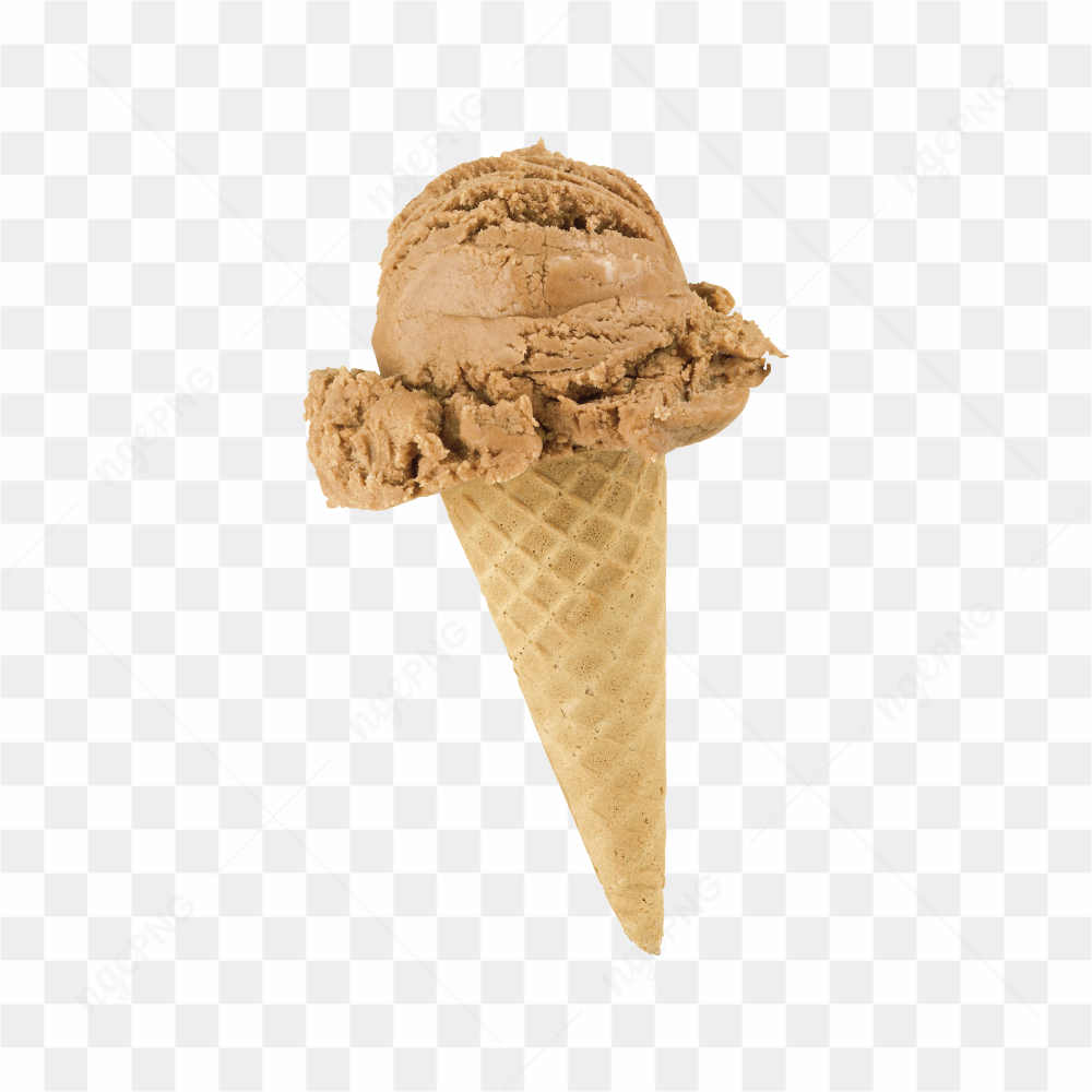 Delicious chocolate ice cream