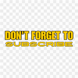 Sticker Tshirt Don\'t Forget To Subscribe