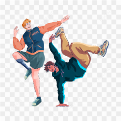 Tshirt Sticker Breakdance Bboy Breaker Boy