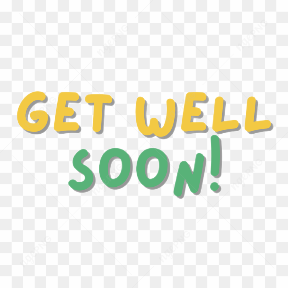Sticker Hoodie Get Well Soon