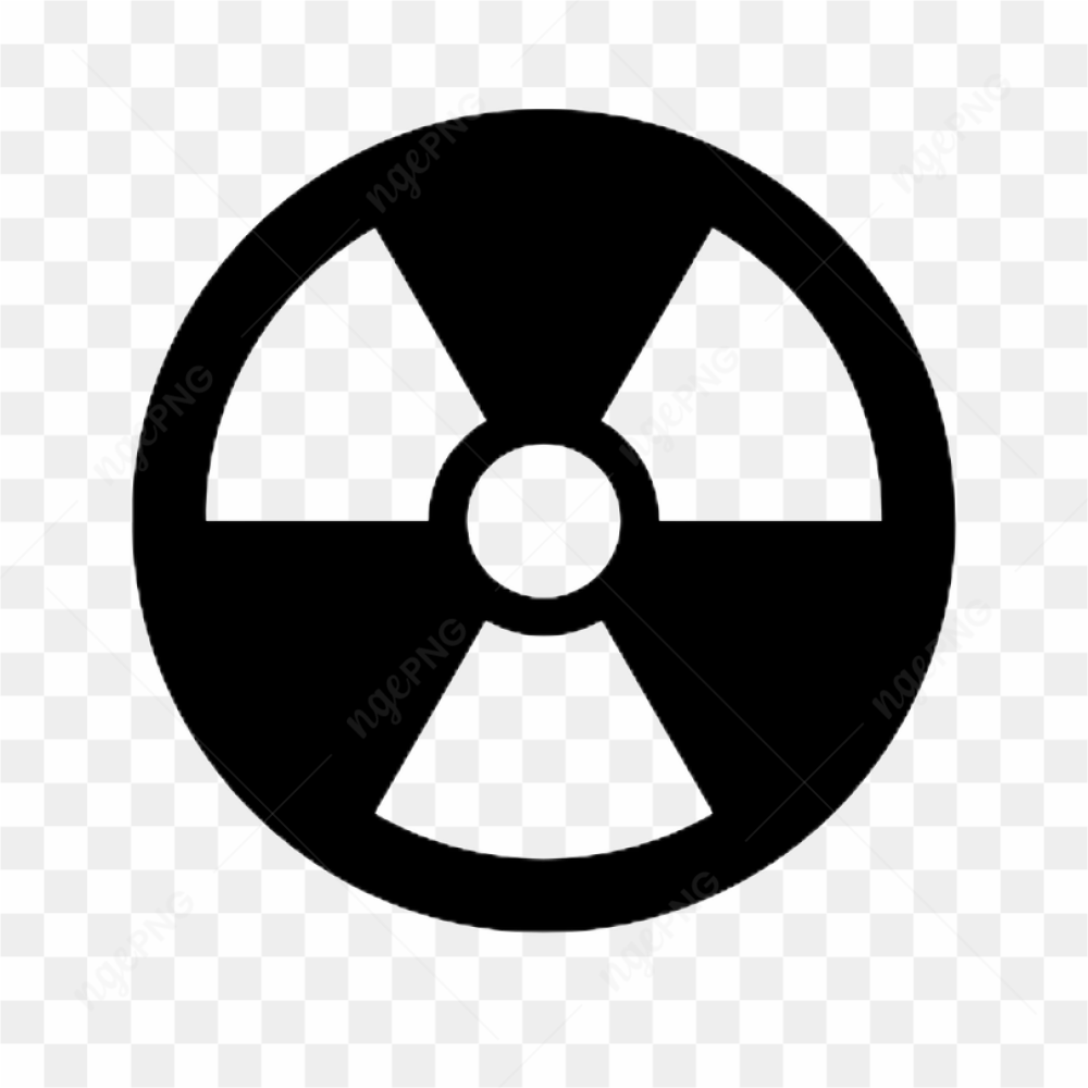 Tshirt Sticker Radioactive Danger