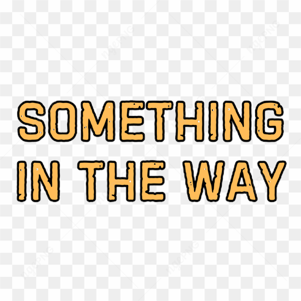 Something In The Way Quote Nirvana Tshirt Sticker