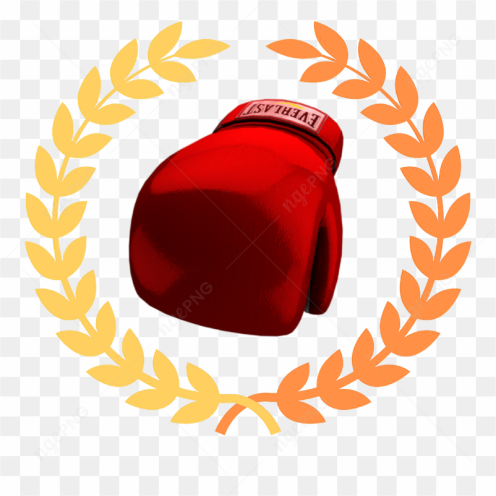 Boxing Champion Competition Logo Tshirt Sticker