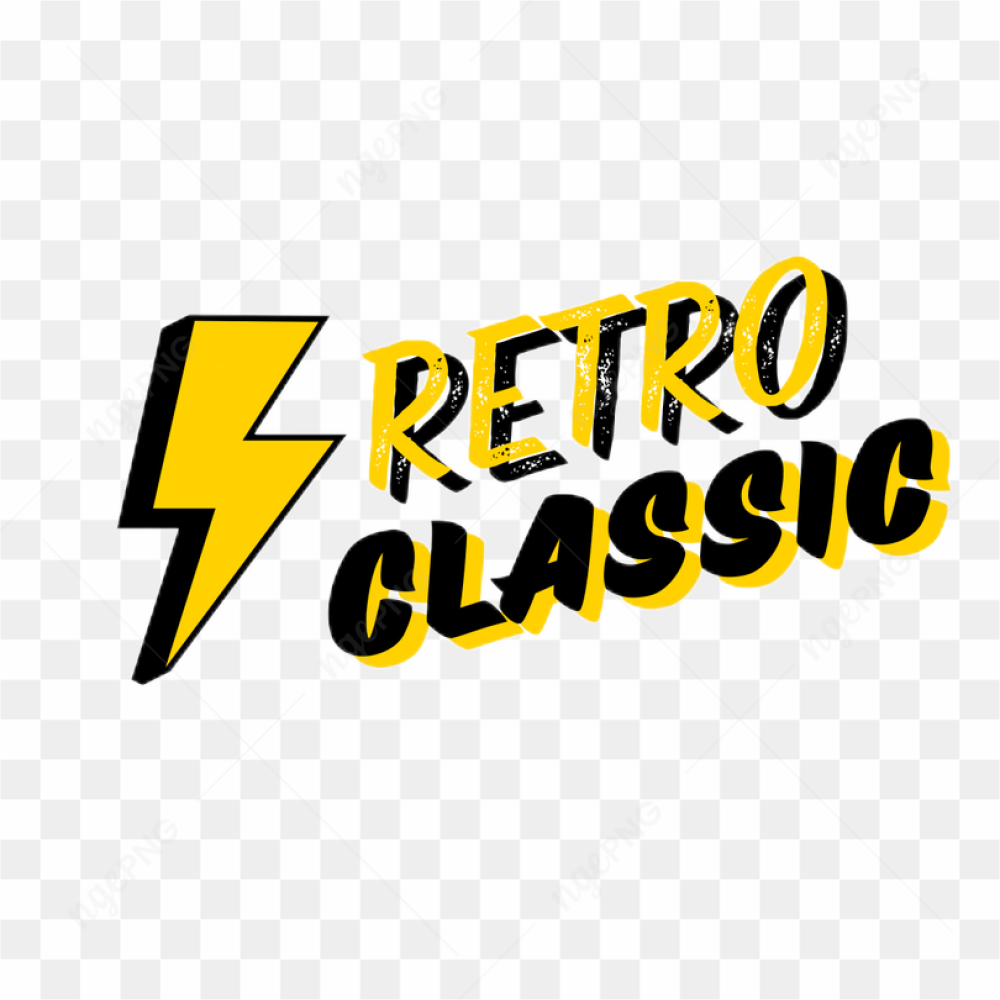Retro Classic Logo Sticker Tshirt