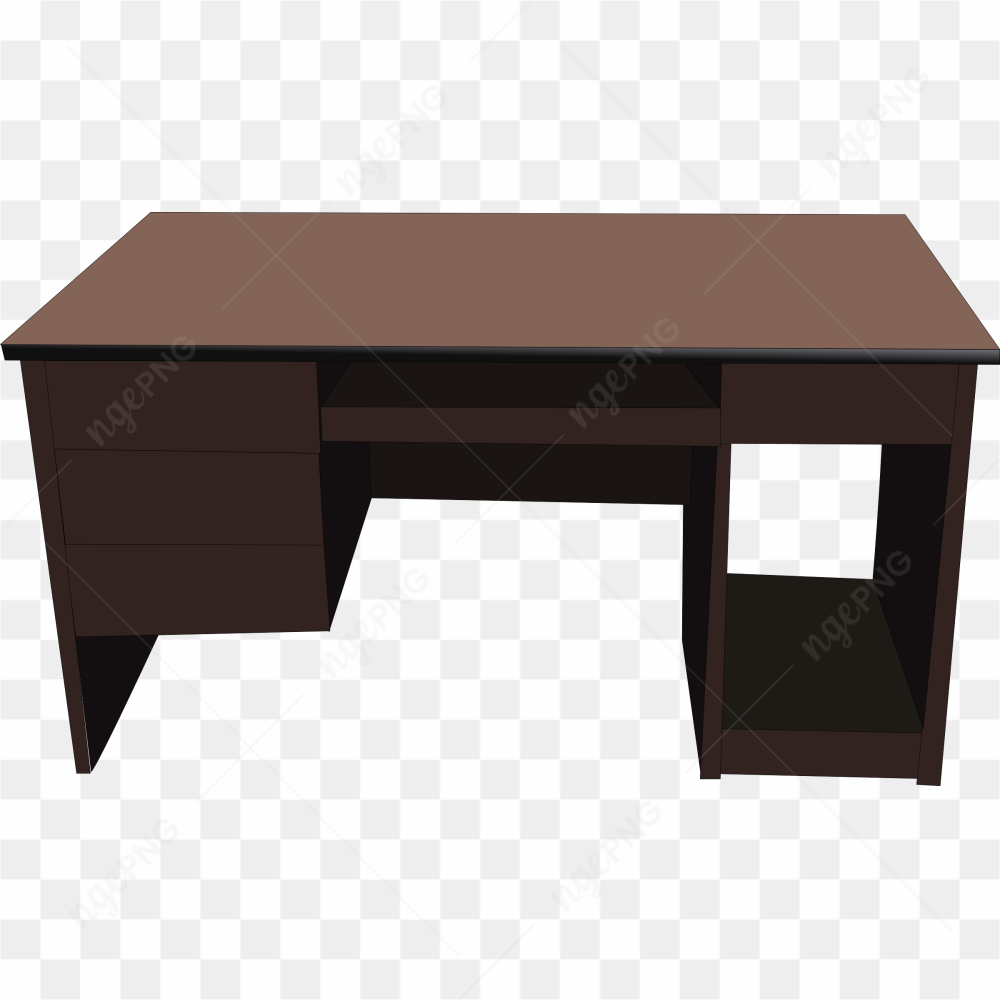 Simple desk 3d