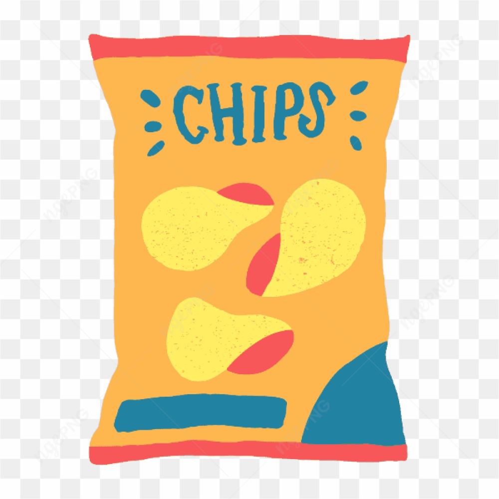 Vector Chips Snack Food