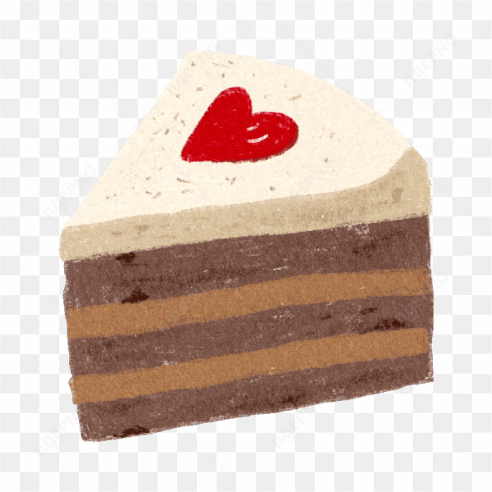 Vector Slice Cake Birthday Party 
