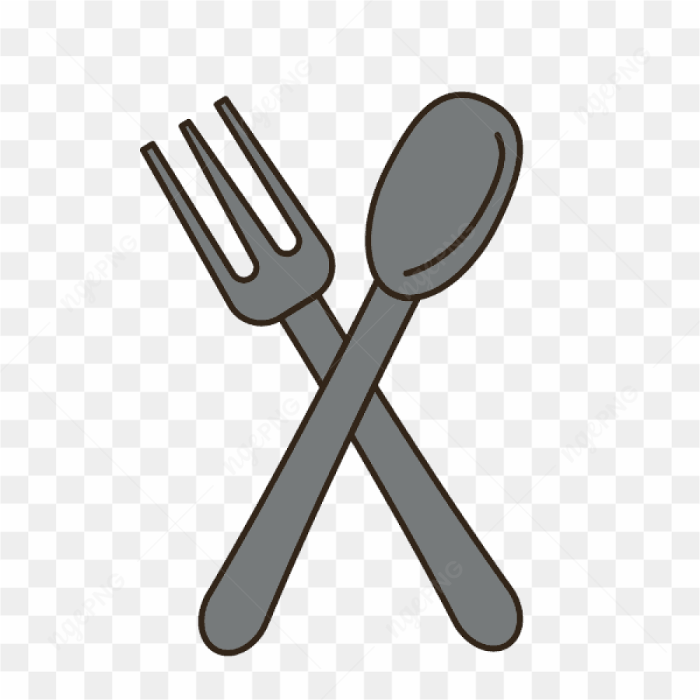 Vector Spoon Fork Logo Restaurant 