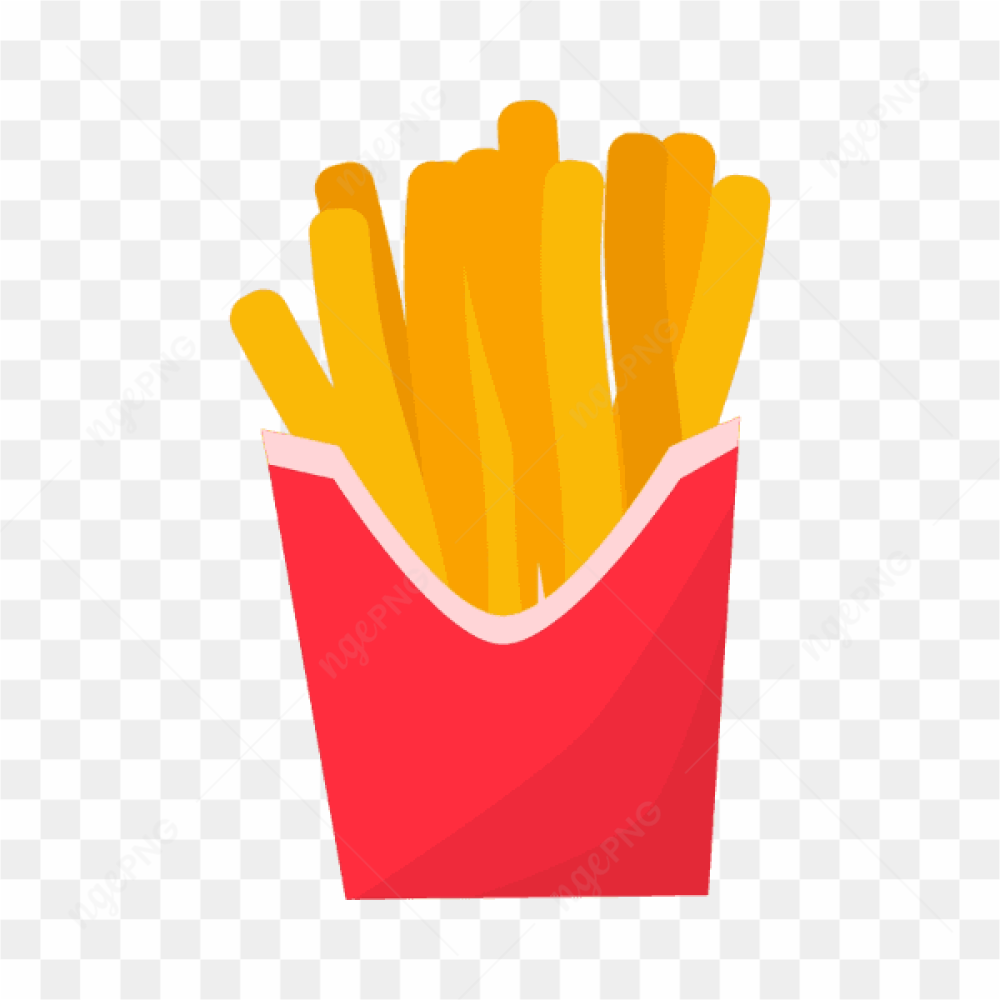 Vector French Fries Potato