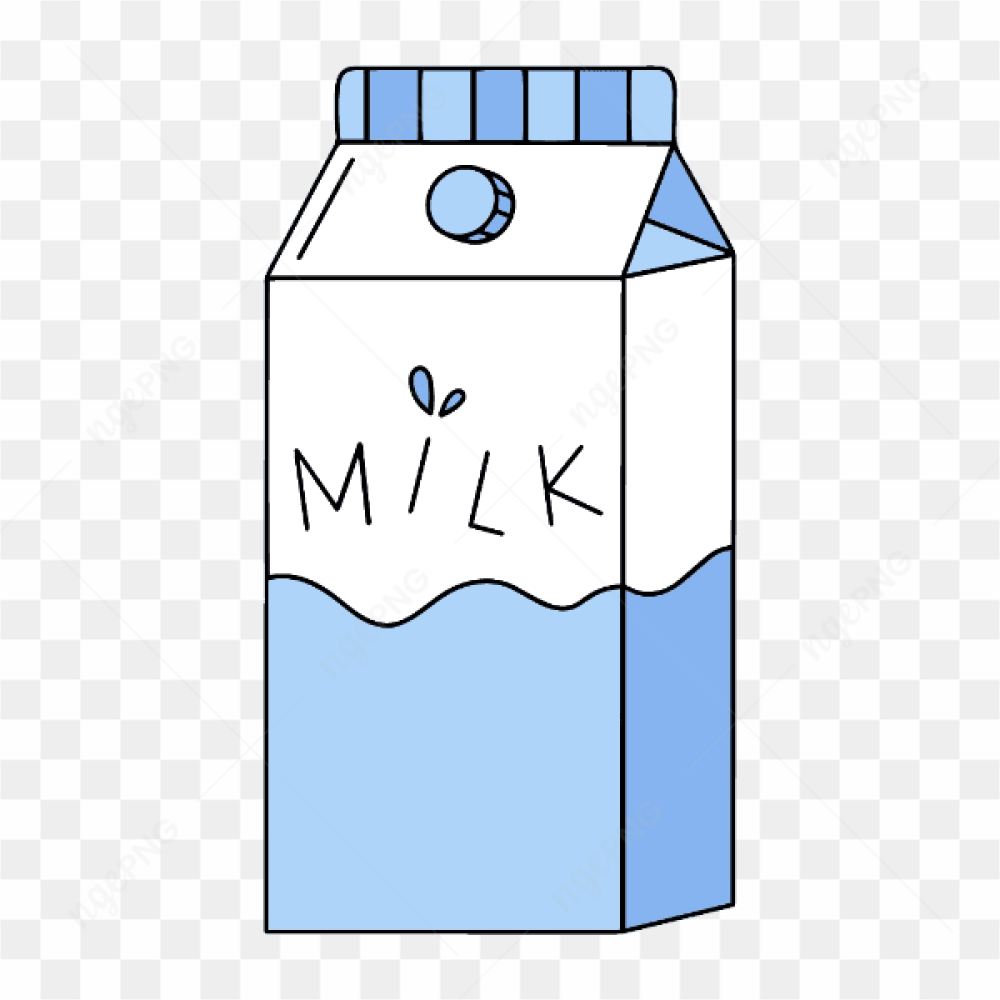 Vector Milk UHT Package Fresh