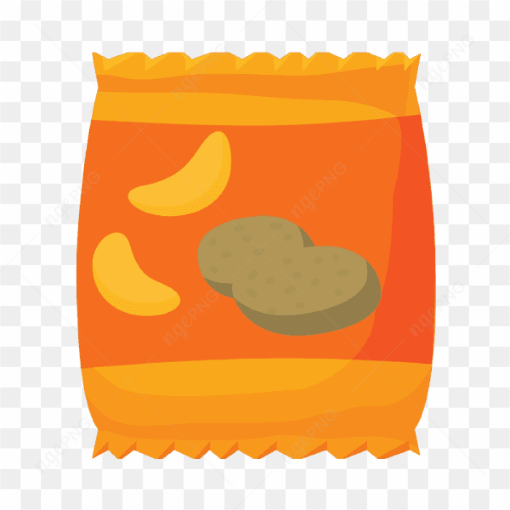 Vector Snack Chips Nugget
