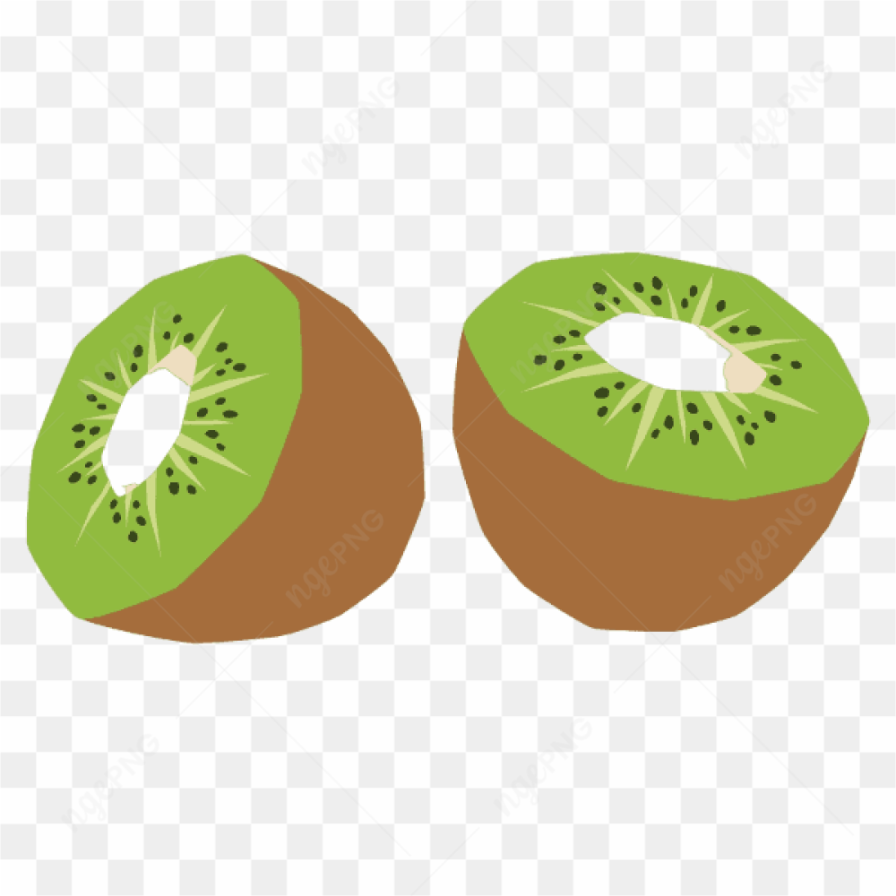 Vector Kiwi Fruit New Zealand