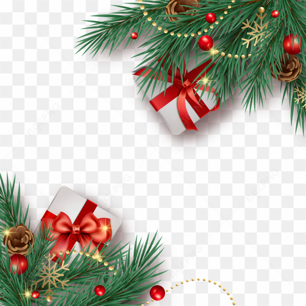 Christmas decorations clipart