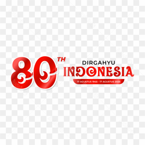 Logo Of The Republic Of Indonesia Anniversary 2025 Indonesia 80th Independence