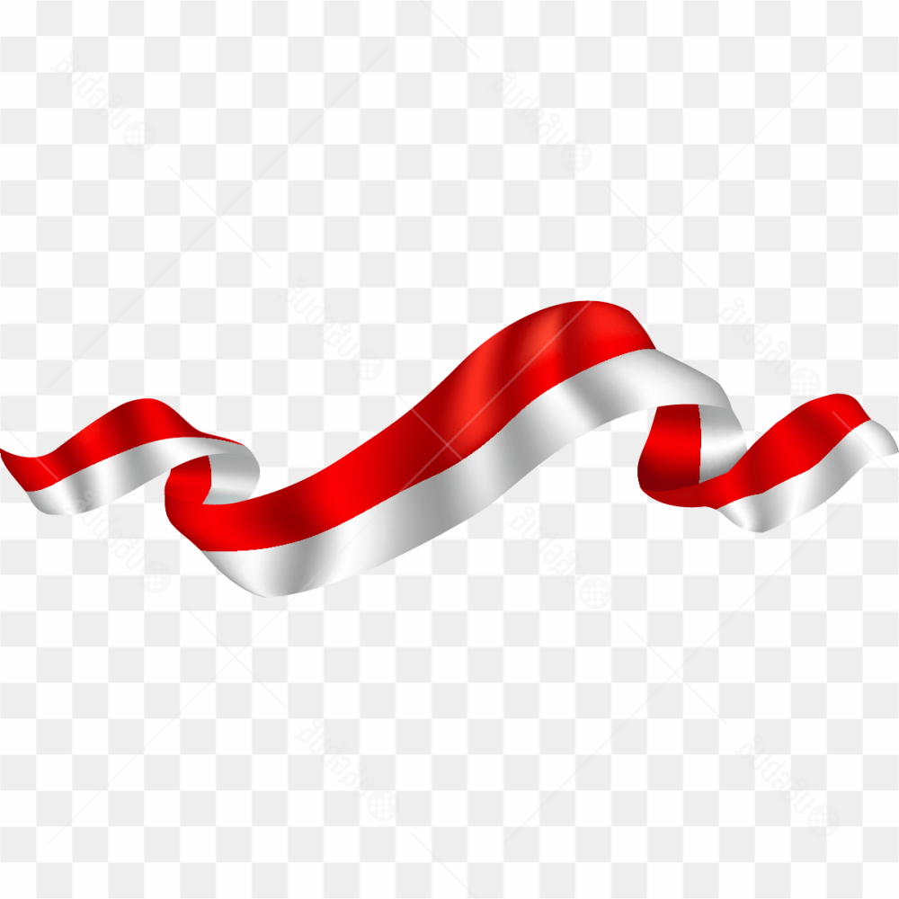 Bendera Indonesia Merah Putih Realistic Flag Free