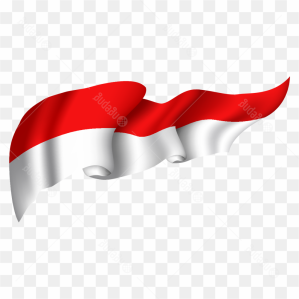Indonesia Flag Waving Vector