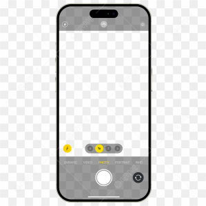 IPhone 15 Pro Realistic Camera Vector